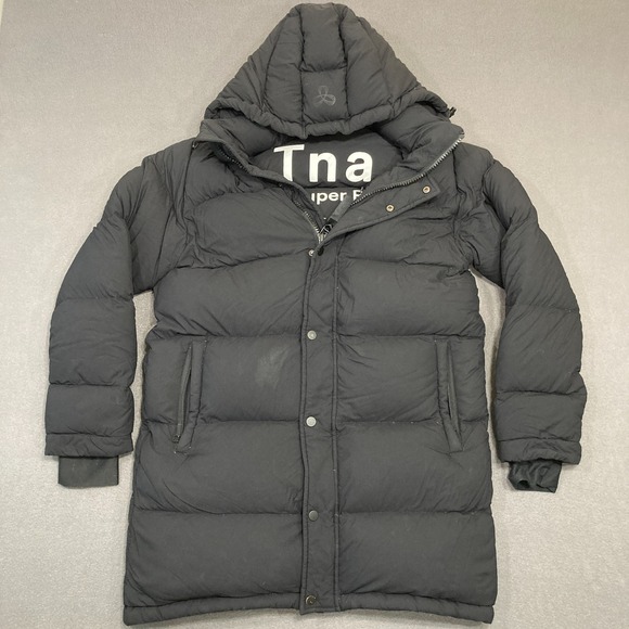 Aritzia Jackets & Blazers - Aritzia TNA The Super Puff Jacket Women's Small Black Goose Down Coat READ